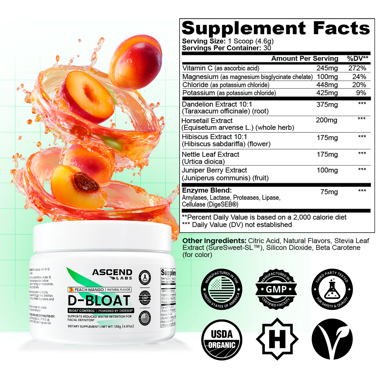 D-BLOAT 30 Day Supply